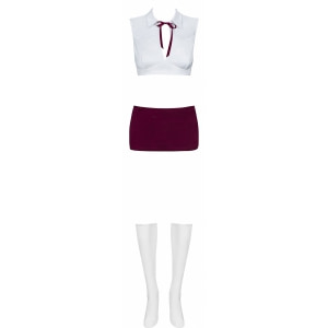 Costum Obsessive Studentă Mov S-M