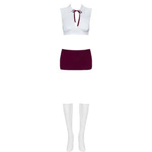 Costum Obsessive Studentă Mov S-M
