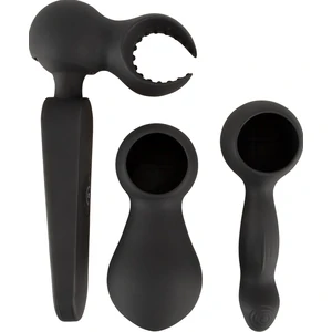 Couples Choice Wand – 12 Moduri, încălzire 41°C, Reîncărcabil Negru