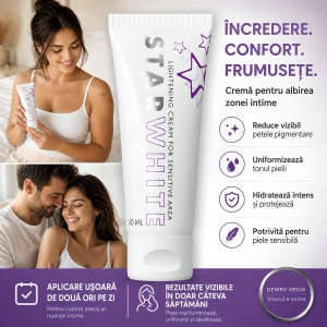 Cremă Albire Intimă Starwhite West 50ml