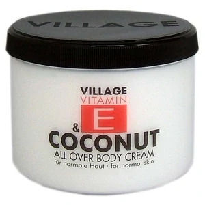 Cremă corp cu vitamina E și Cocos, Village Cosmetics, Cremă corp cu vitamina E și Cocos, Village Cosmetics, pe Denysa.ro