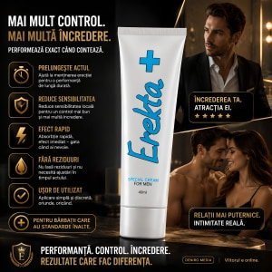 Cremă Ejaculare Precoce Erekta Plus 40ml