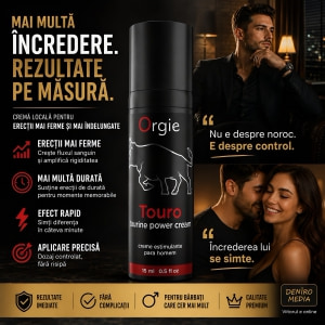 Cremă Erecție Puternică Touro 15ml