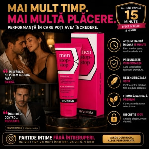 Cremă Întârziere Ejaculare Men Stop 18ml