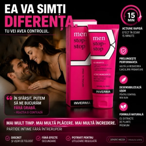 Cremă Întârziere Ejaculare Men Stop 18ml