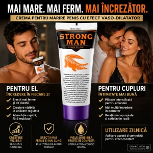 Cremă Mărire Penis Strong Man 50ml