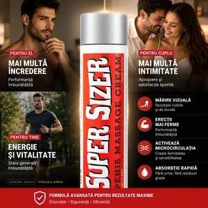 Cremă Mărirea Penisului Super Sizer 200ml
