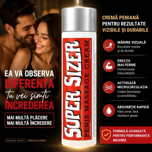 Cremă Mărirea Penisului Super Sizer 200ml