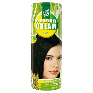 Cremă Nuanțatoare 1 Colour Cream Black Hennaplus Cremă Nuanțatoare 1 Colour Cream Black Hennaplus pe Denysa.ro