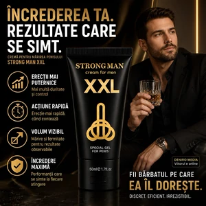 Cremă Pentru Creșterea Penisului Strong Man XXL 50 ml