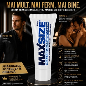 Cremă Pentru Mărirea Penisului MaxSize 10ml