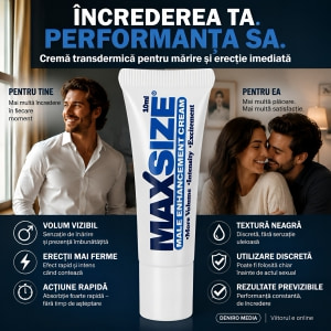 Cremă Pentru Mărirea Penisului MaxSize 10ml