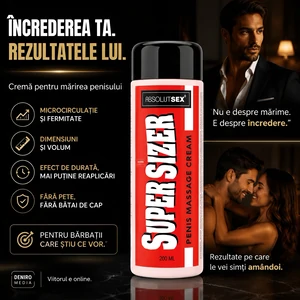 Cremă Pentru Mărirea Penisului SuperSizer 200ml