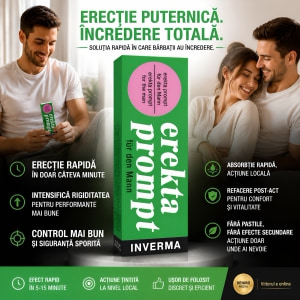 Cremă Pentru Potență Erekta Prompt 13ml