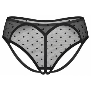 Crotchless Panties Obsessive Nuites Negru S-M
