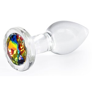 Crystal Desires Rainbow Gem S Plug Anal Multicolor pe Denysa.ro