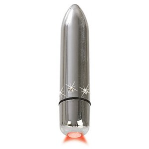 Crystal High Intensity Ou Vibrator Argintiu pe Denysa.ro