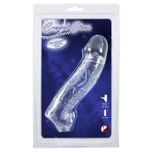 Manșon Piele Din Cristal Transparent
