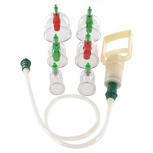 Cupping Vacuum Cup Set Transparent pe Denysa.ro