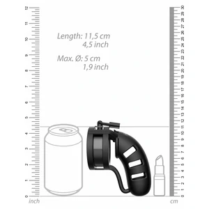 Cușcă de Castitate Man Cage Silicon Model 19 Negru