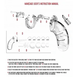 Cusca Penis ManCage By Shots Transparent