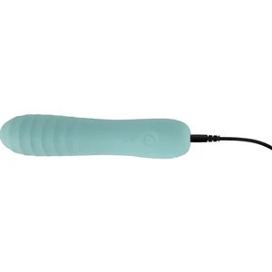 cuties Mini Vibrator – 8 Moduri, Reîncărcabil Albastru
