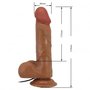 Debra Bahamut — Vibrator Curbat Realist cu Telecomandă