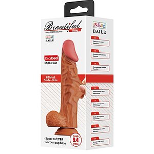 Dildo Cu Ventuza Pentru Suprafete Netede