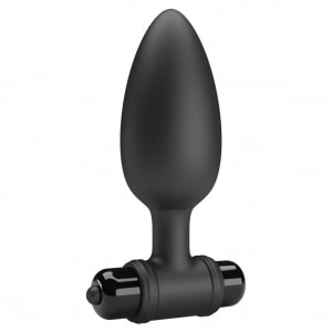 Debra Plug Anal Vibrant 10 Funcții, Flared — Negru Debra Plug Anal Vibrant 10 Funcții, Flared — Negru pe Denysa.ro