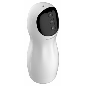 Deluxe Pro Masturbator Reîncărcabil cu Contracții și Vibrații Alb pe Denysa.ro