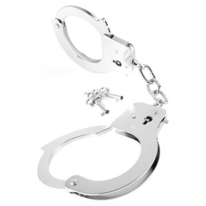 Designer Metal Handcuffs Argintiu