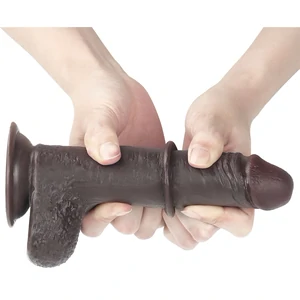 Dildo 17.5cm Sliding Skin Dual Layer Maro