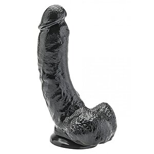 Dildo 20.5cm Negru pe Denysa.ro