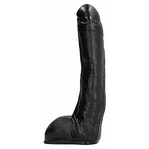 Dildo All Black 28 Cm Negru Realist