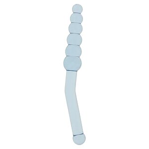 Dildo Anal Angler Clear Albastru pe Denysa.ro