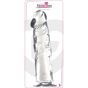 Dildo Clearstone Perfect Transparent