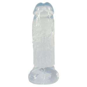 Dildo Crystal Clear Big 21.5cm Transparent