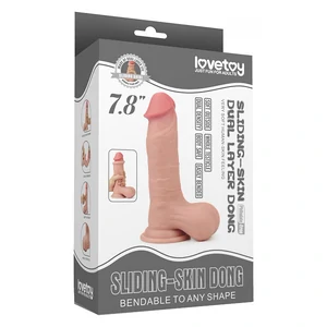 Dildo Cu Piele Glisantă Layer Dong