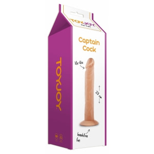 Dildo Cu Ventuză Captain Penis 23cm