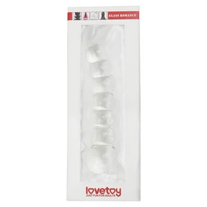 Dildo din Sticlă Romance Transparent