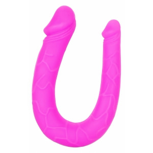 Dildo Double AC-DC Dong Roz pe Denysa.ro