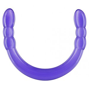 Dildo Double Digger Mov pe Denysa.ro