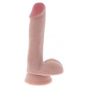 Dildo Dual Density 17cm pe Denysa.ro