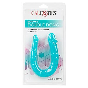 Dildo Dublu AC-DC Turcoaz