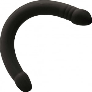 Dildo Dublu Real Double Do Negru pe Denysa.ro