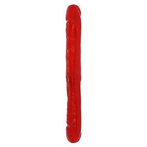 Dildo Dublu Seven Creations Rosu