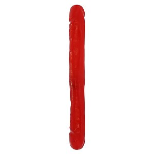 Dildo Dublu Seven Creations Rosu