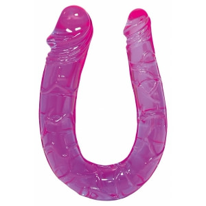 Dildo Dublu Sex Talent pentru Utilizare Vaginală și Anală pe Denysa.ro