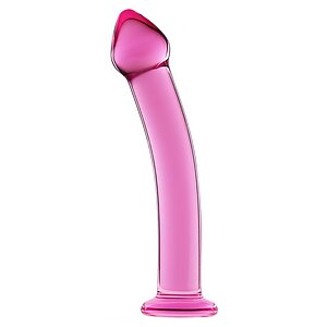 Dildo Glass Romance Roz pe Denysa.ro