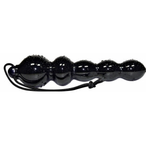 Dildo Globular Anal Negru pe Denysa.ro